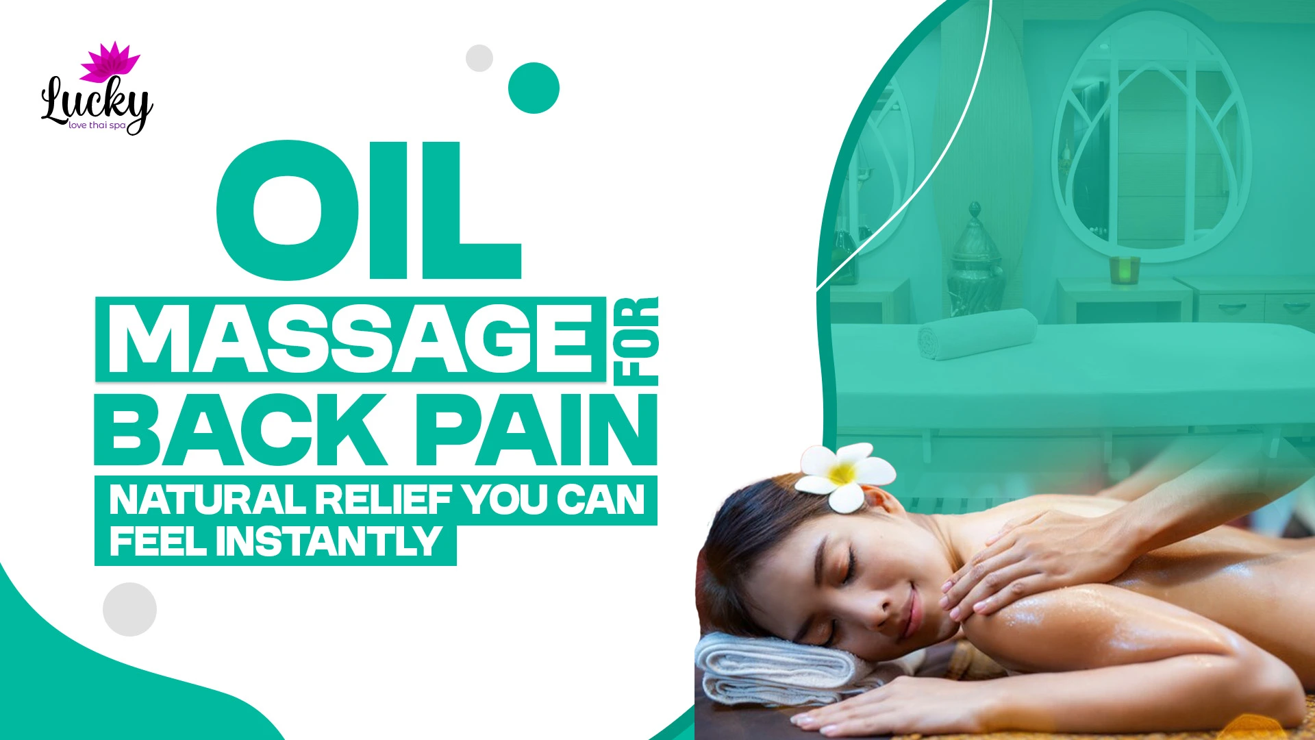 Oil Massage for Back pain